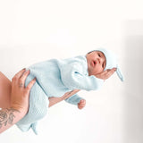 Baby Rib Henley Bundle | Powder Blue