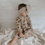Luna + Luca Gingerbread Jumpsuit | Milk & Baby