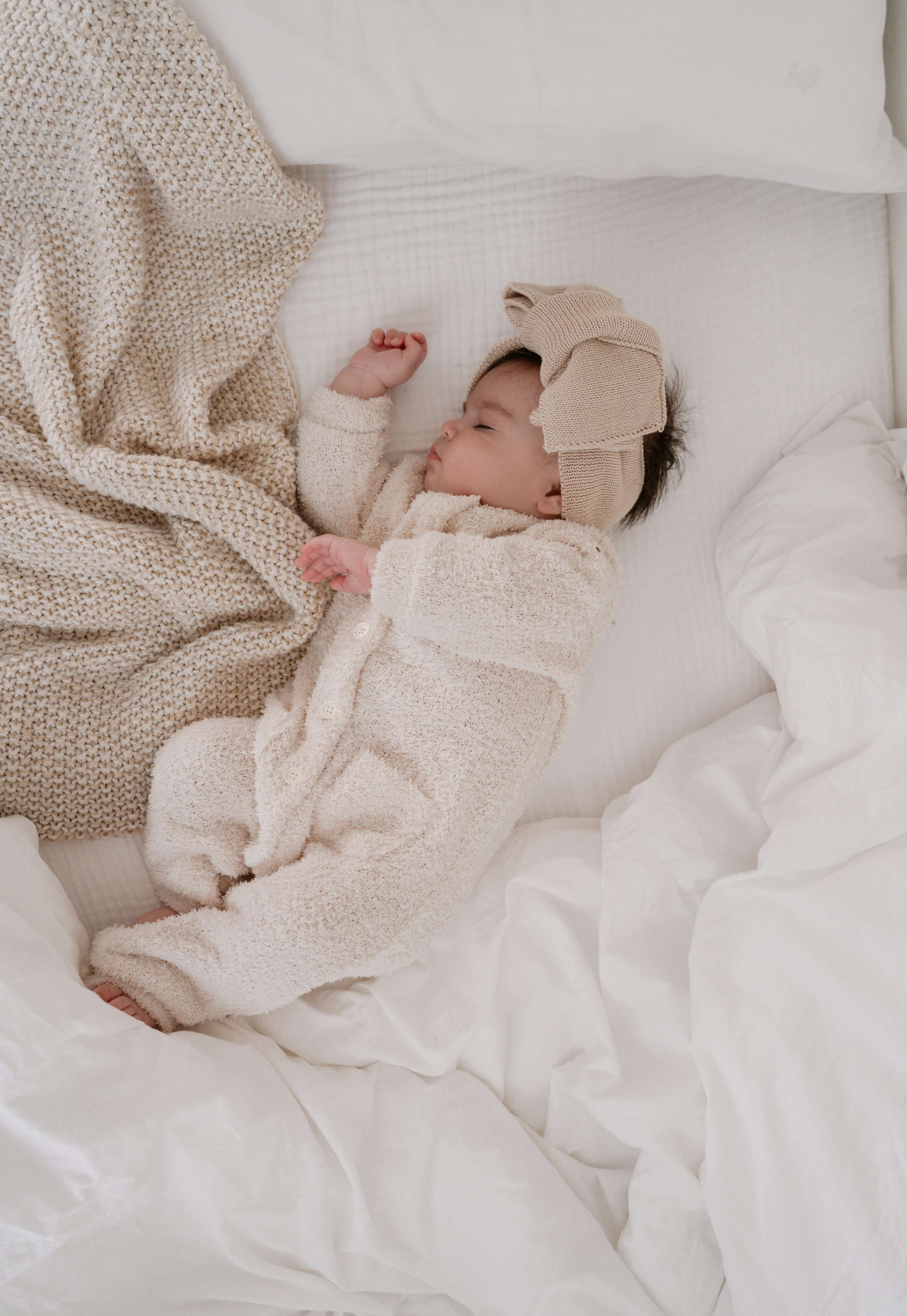 Luna + Luca Cozy Teddy Pocket Jumpsuit | Milk & Baby