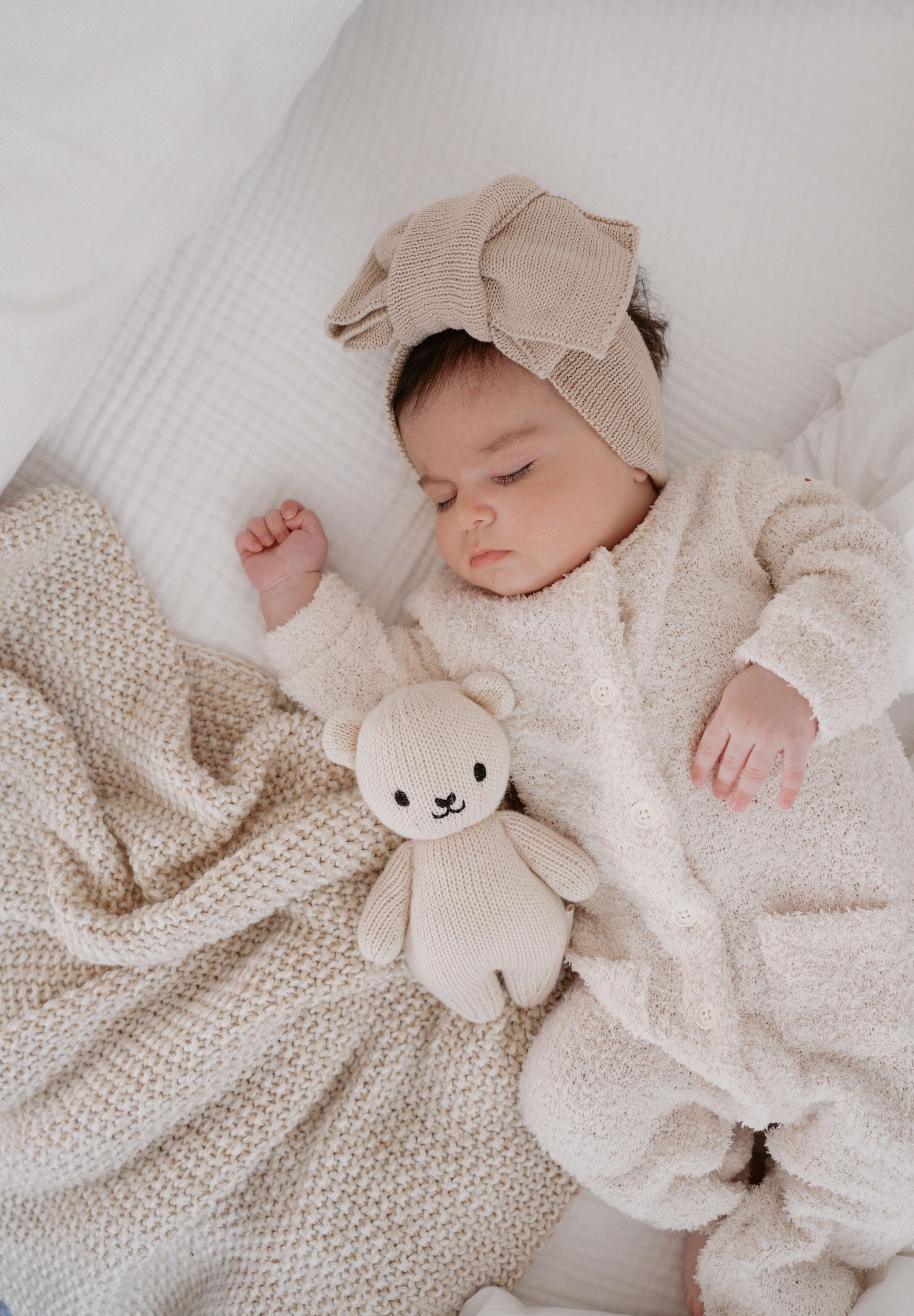 Luna + Luca Cozy Teddy Pocket Jumpsuit | Milk & Baby