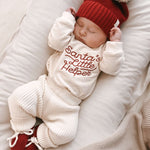 Luna + Luca Santa's Little Helper Romper | Milk & Baby