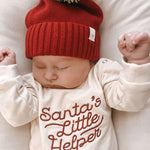 Luna + Luca Santa's Little Helper Romper | Milk & Baby