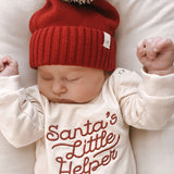 Luna + Luca Santa's Little Helper Romper | Milk & Baby