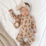 Luna + Luca Gingerbread Jumpsuit | Milk & Baby