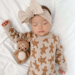 Luna + Luca Gingerbread Jumpsuit | Milk & Baby