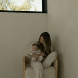 Bamboo Zip Pajamas | Candy Cane | Milk & Baby