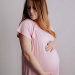 Light Pink Labor & Delivery Gown | Milk & Baby
