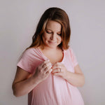 Light Pink Labor & Delivery Gown | Milk & Baby