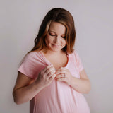 Light Pink Labor & Delivery Gown | Milk & Baby