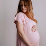 Light Pink Labor & Delivery Gown | Milk & Baby