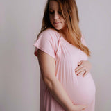 Light Pink Labor & Delivery Gown | Milk & Baby