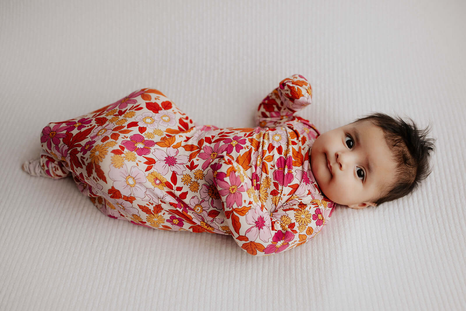 Wild Child Knotted Newborn Baby Gown | Milk & Baby