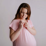 Light Pink Labor & Delivery Gown | Milk & Baby