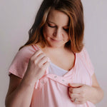 Light Pink Labor & Delivery Gown | Milk & Baby