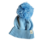 Luna + Luca Pom Beanie | Powder Blue