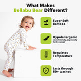 Milk & Cookies Original Bamboo Convertible Footie