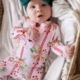 Christmas Bows Convertible Romper