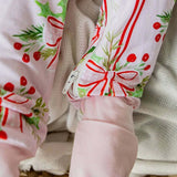 Christmas Bows Convertible Romper