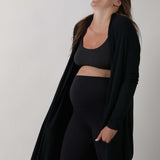 GOLDIE || LONG SLEEVE LOUNGEWEAR MATERNITY ROBE
