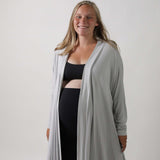 GOLDIE || LONG SLEEVE LOUNGEWEAR MATERNITY ROBE