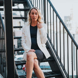 Little Breastfeeding Dress | Navy | Milk & Baby