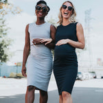 Little Breastfeeding Dress | Navy | Milk & Baby