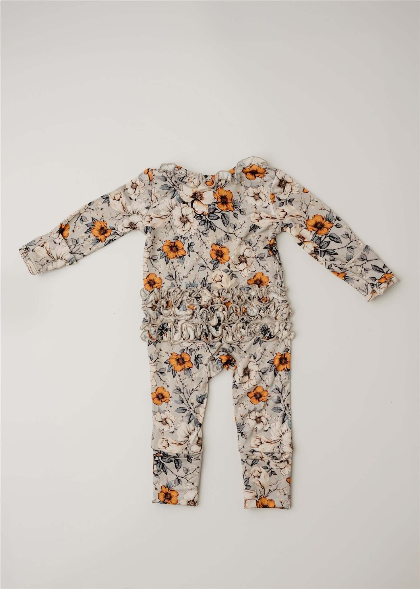 Amber Gardens Convertible Zip Footie | Milk & Baby