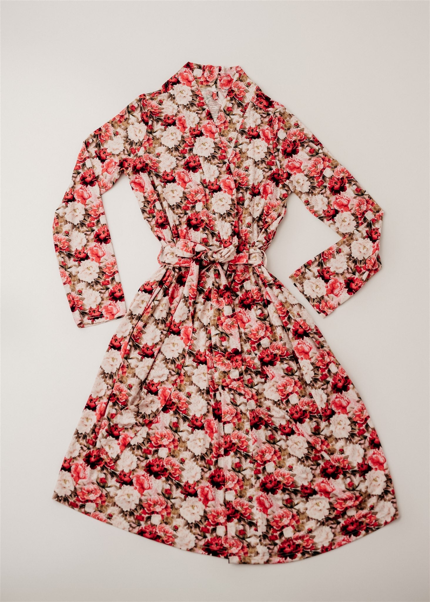 Crimson Bloom Mommy Robe | Milk & Baby