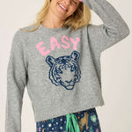 Easy Tiger Snuggle Sweater | Milk & Baby