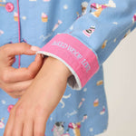 Baked Woof Love Dog Print Flannel PJ Set | Milk & Baby