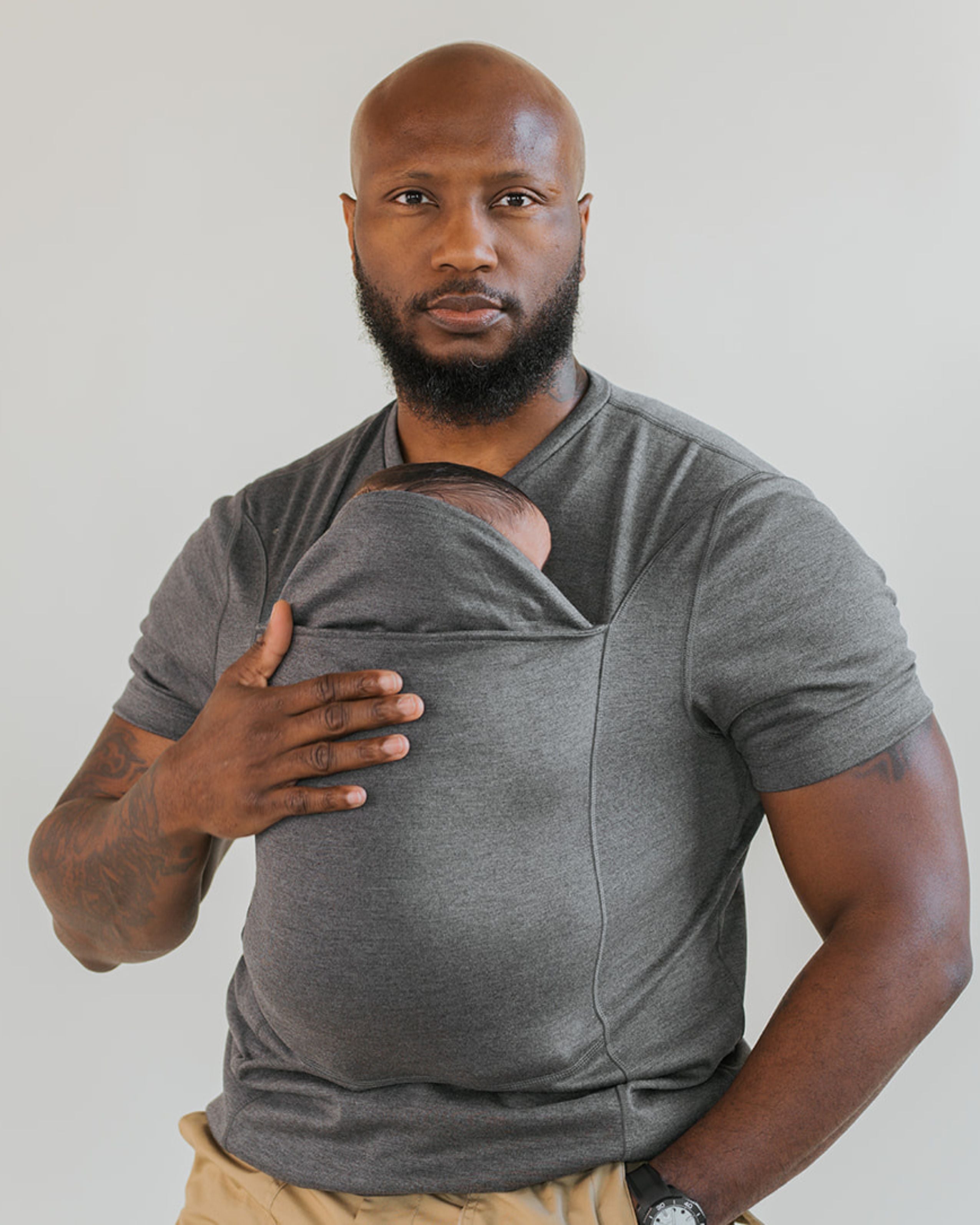 Dad Shirt | Gray | Milk & Baby