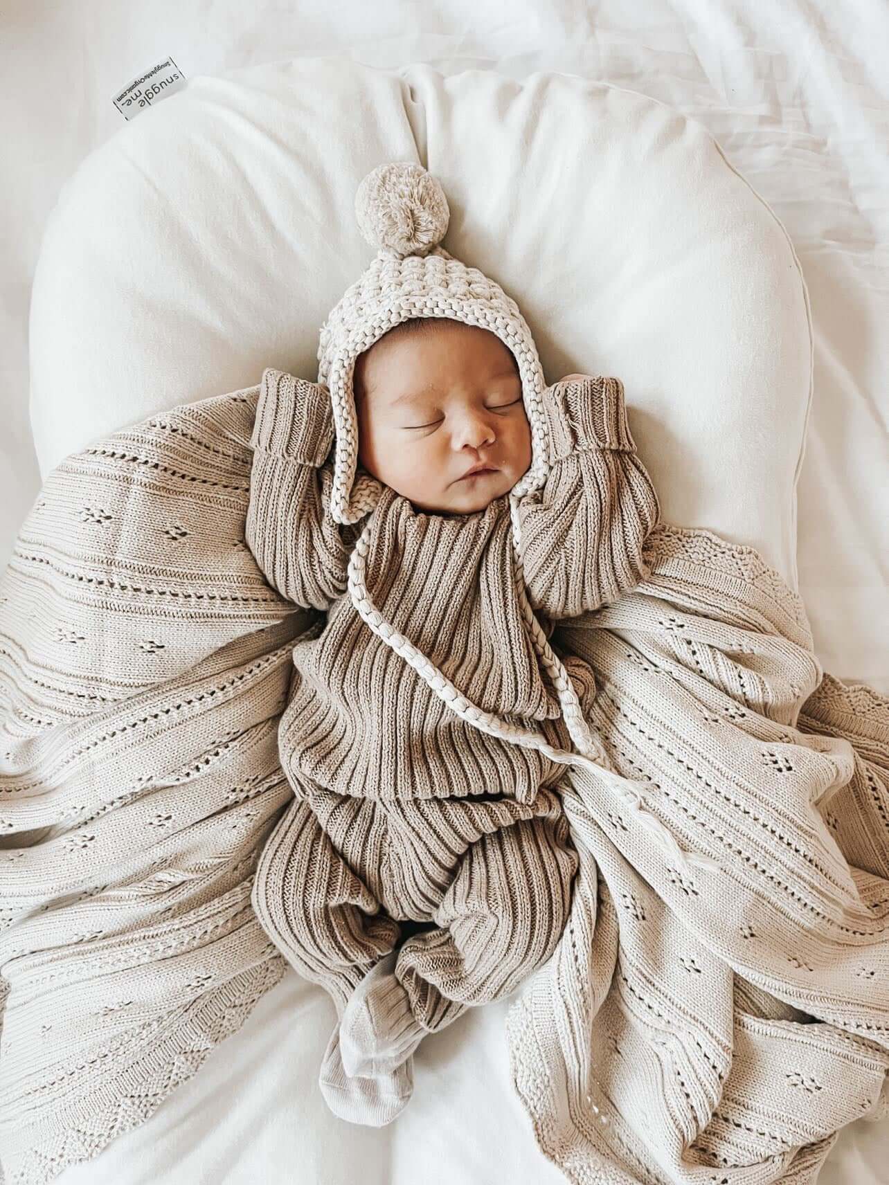 Chunky Rib Pullover | Acorn | Milk & Baby