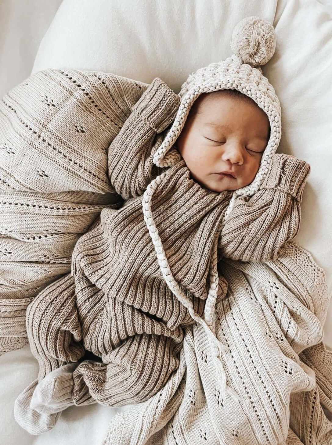 Chunky Rib Pullover | Acorn | Milk & Baby
