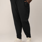 Bamboo Maternity & Postpartum Jogger | Black | Milk & Baby