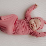 Rose Knotted Newborn Baby Gown