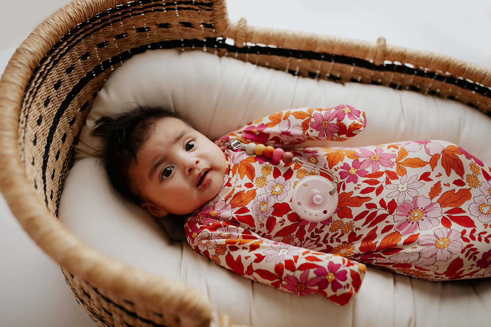Wild Child Knotted Newborn Baby Gown | Milk & Baby