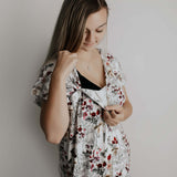 Floral Labor & Delivery Gown | Milk & Baby