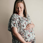 Floral Labor & Delivery Gown | Milk & Baby