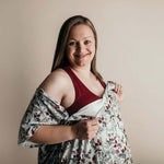 Floral Labor & Delivery Gown | Milk & Baby