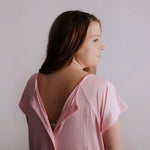 Light Pink Labor & Delivery Gown | Milk & Baby