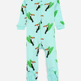 Baby Footed Bird Pajamas | Milk & Baby