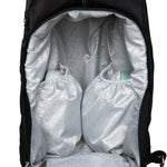 Sarah Wells Kelly Breast Pump Backpack in Black - detail