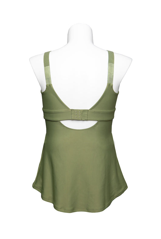Journey Hands Free Pumping Tank (Olive) Milk & Baby