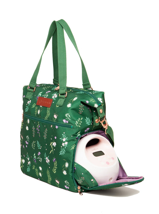 Lizzy Breast Pump Bag (Olive You) Milk & Baby