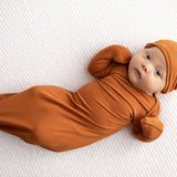 Saddle Knotted Newborn Baby Gown