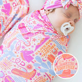 Saddle Up | The Forever Swaddle Blanket | Milk & Baby
