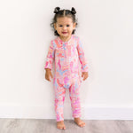 Saddle Up | Bamboo Footless Onesie Romper | "I Love Our Time Together" | Milk & Baby