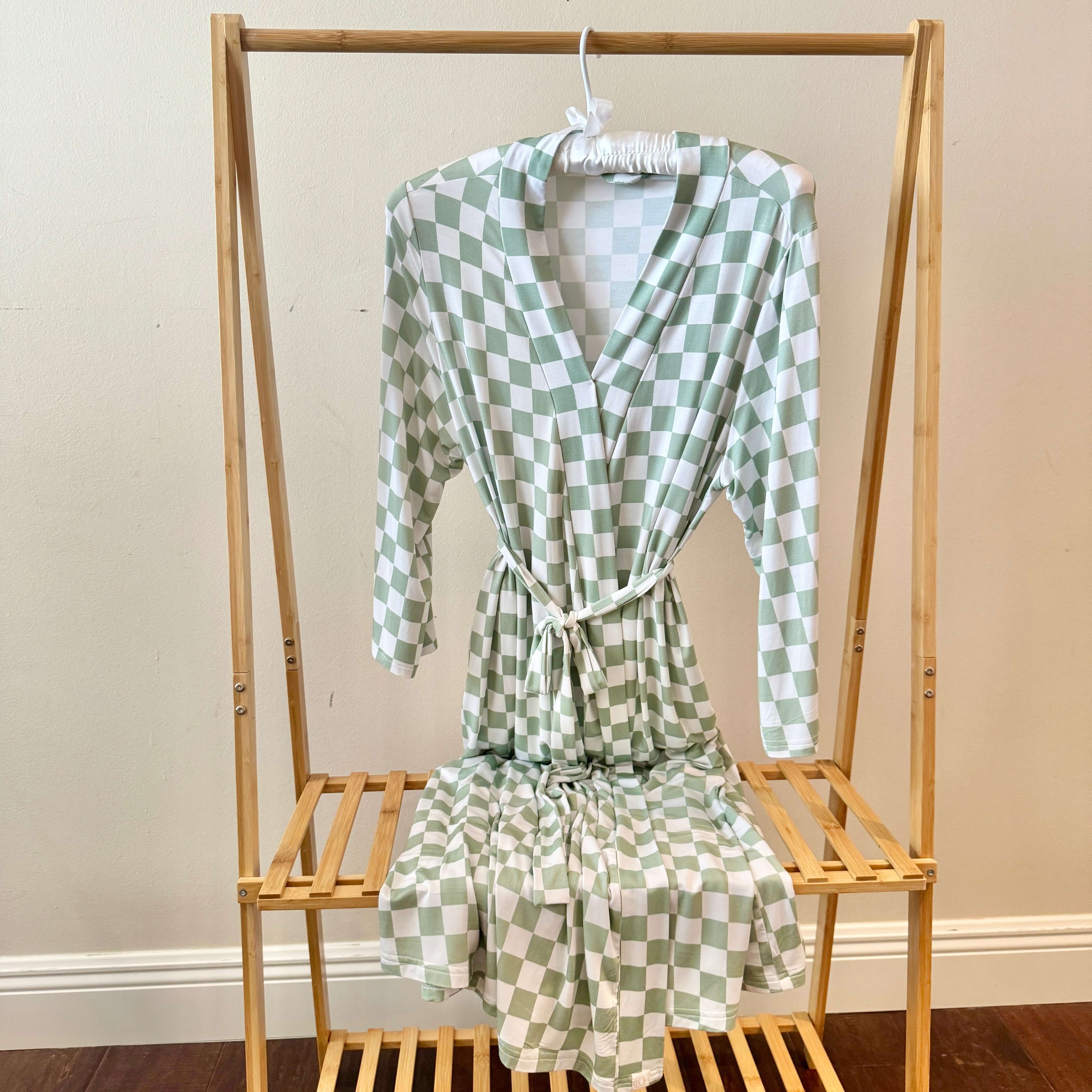 Sage | Mommy Robe | Milk & Baby