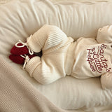 Luna + Luca Baby Rib Leggings | Cream | Milk & Baby