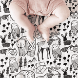 Nordic | Organic Muslin Swaddle | Milk & Baby